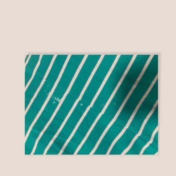 Talbots Stripped dress , causal with minor bleach stains - Picture 8 of 10